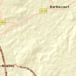 Noailles Street Map
