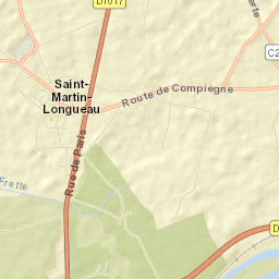 Saint-Martin-Longueau Street Map