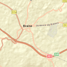Braine Street Map