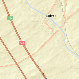 Loivre Street Map