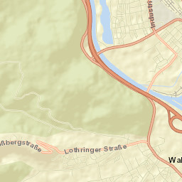 Wallerfangen Street Map