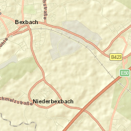 Bexbach Street Map