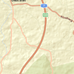 Gebsattel Street Map