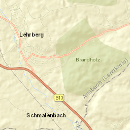 Lehrberg Street Map