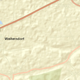 Regierungsbezirk Mittelfranken Street Map