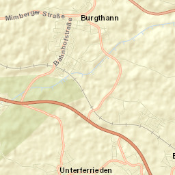 Burgthann Street Map