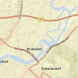 Schwandorf in Bayern Street Map