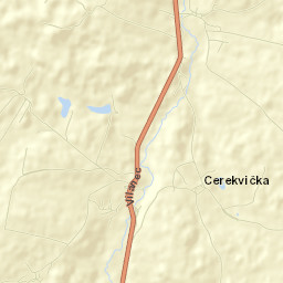 Okres Jihlava Street Map