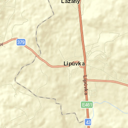 Lipůvka Street Map
