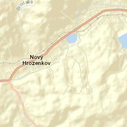 Nový Hrozenkov Street Map
