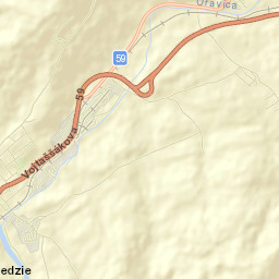 Tvrdošín Street Map