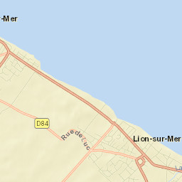 Lion-sur-Mer Street Map