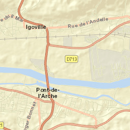 Igoville Street Map