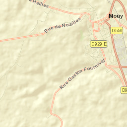 Mouy Street Map