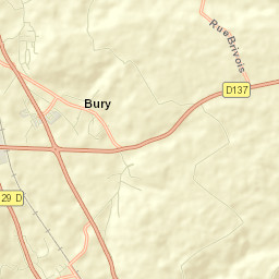 Bury Street Map