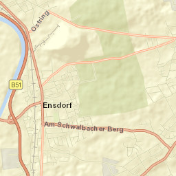 Ensdorf Street Map