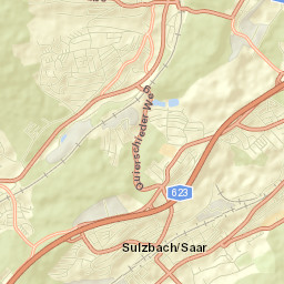 Sulzbach Street Map