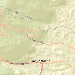 Sankt Martin Street Map