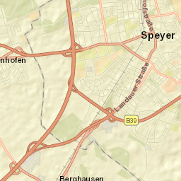 Speyer Street Map
