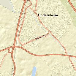 Hockenheim Street Map