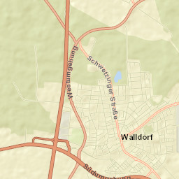 Walldorf Street Map