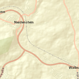 Neidenstein Street Map