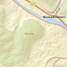 Neckarzimmern Street Map