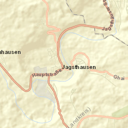 Jagsthausen Street Map