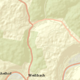 Weißbach Street Map