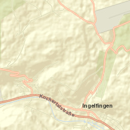 Ingelfingen Street Map