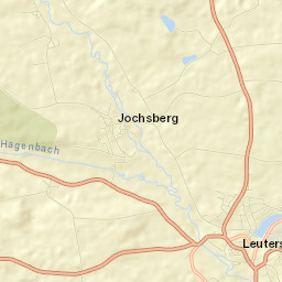 Leutershausen Street Map