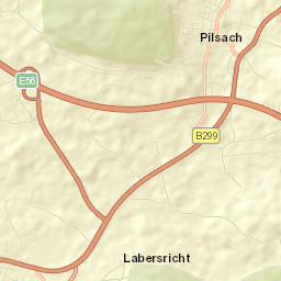 Pilsach Street Map