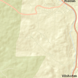 Rieden Street Map
