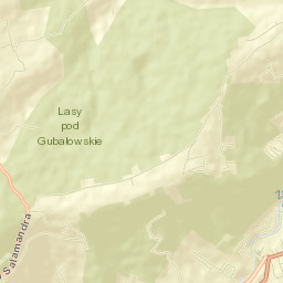 Powiat tatrzański Street Map