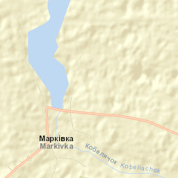 Markivka Street Map