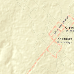 Kletskaya Street Map