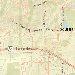 Port Moody Street Map