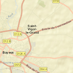 Saint-Vigor-le-Grand Street Map