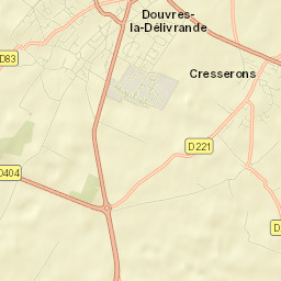 Douvres-la-Délivrande Street Map