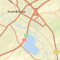 Pont-l’Évêque Street Map
