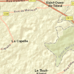 Le Bosc-Roger-en-Roumois Street Map