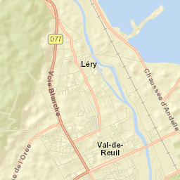 Val-de-Reuil Street Map