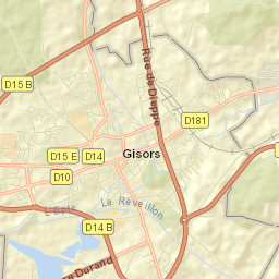 Gisors Street Map