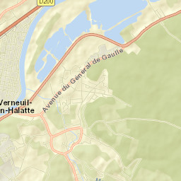 Verneuil-en-Halatte Street Map