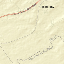 Bouligny Street Map