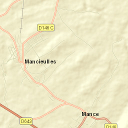 Mancieulles Street Map