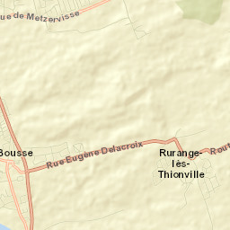 Rurange-lès-Thionville Street Map