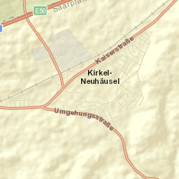 Kirkel Street Map
