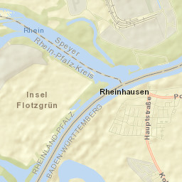 Oberhausen-Rheinhausen Street Map