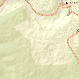 Niedernhall Street Map